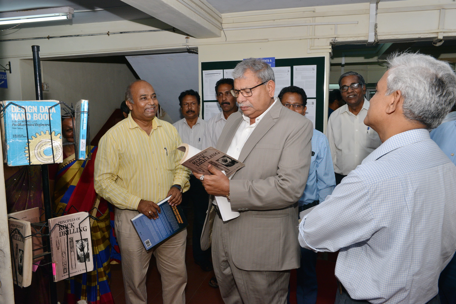 Library Visit of BoG Chairman